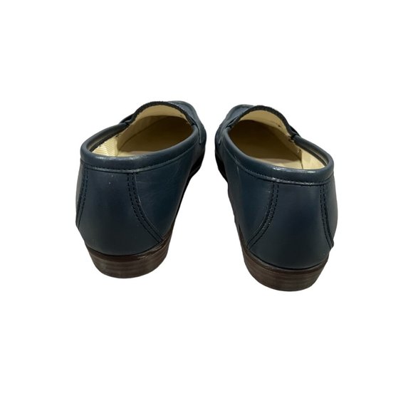 Vintage 1992 SAS Wink Tripad Navy Leather Loafers Size 8 1/2M - Picture 3 of 11